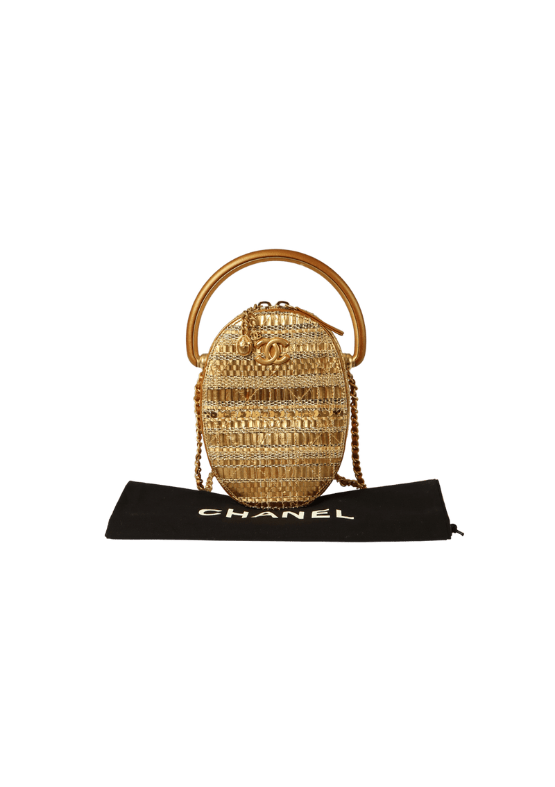 CC RAFFIA CAMERA CASE