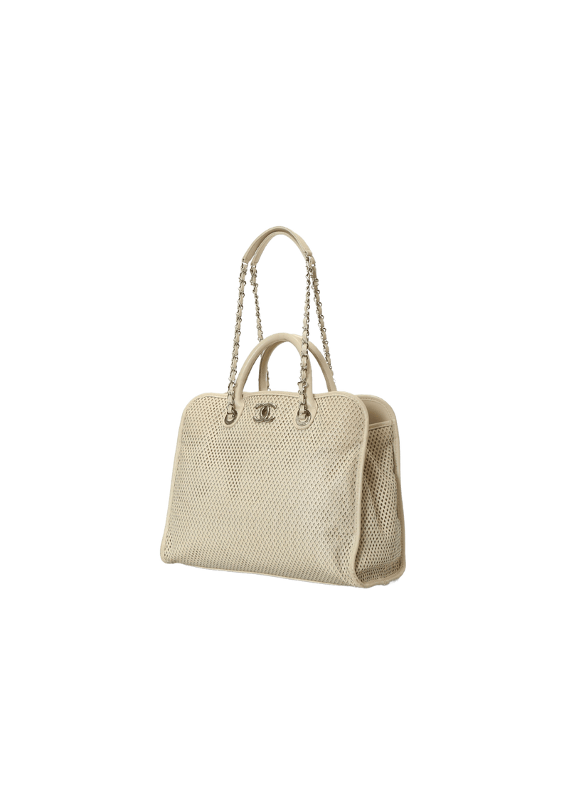 UP IN THE AIR PERFORATED TOTE