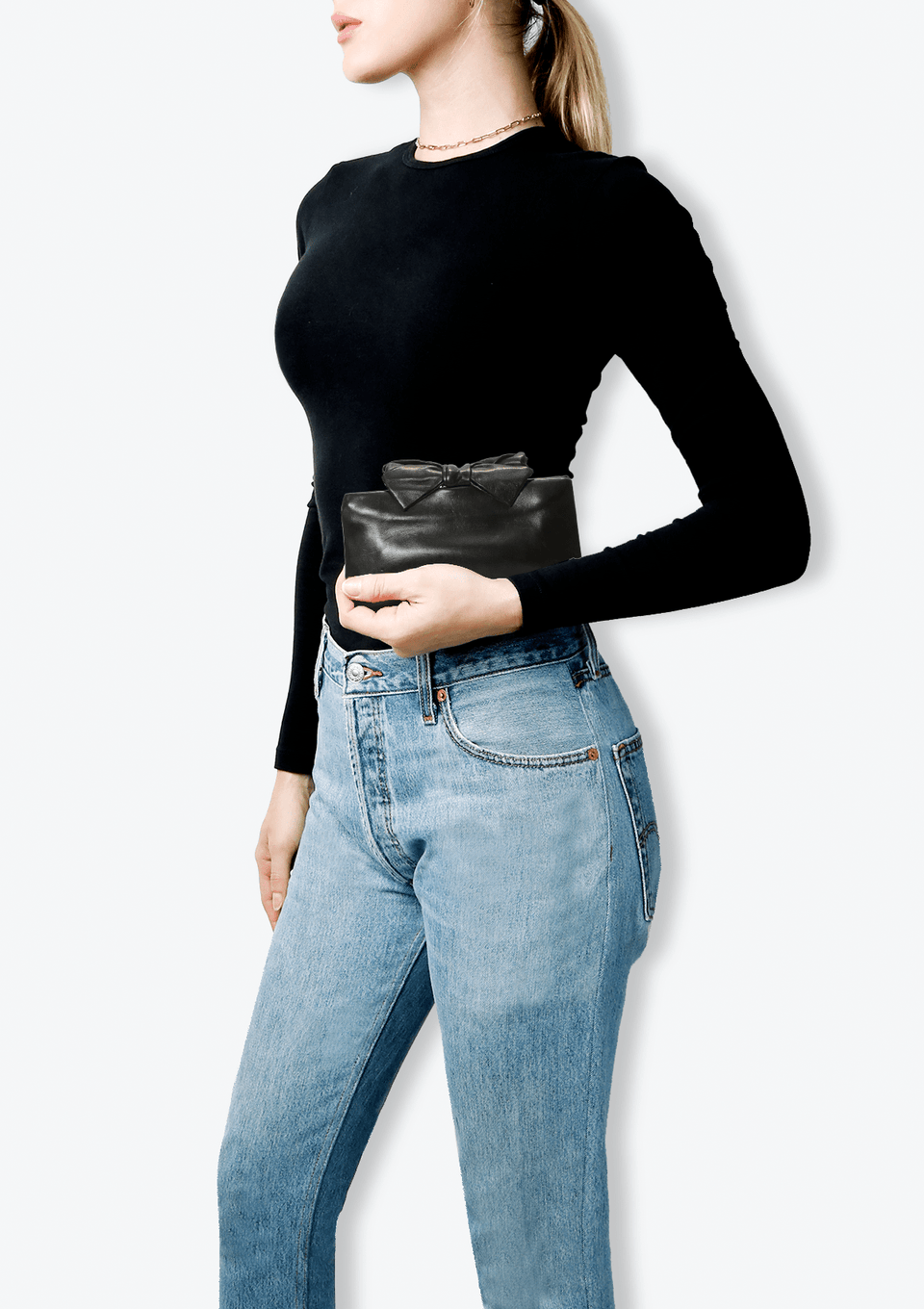VINTAGE CC BOW CLUTCH
