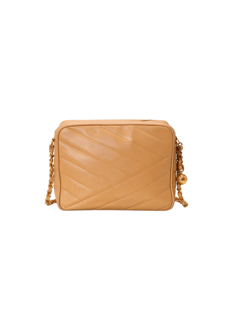 VINTAGE CHEVRON CAMERA BAG
