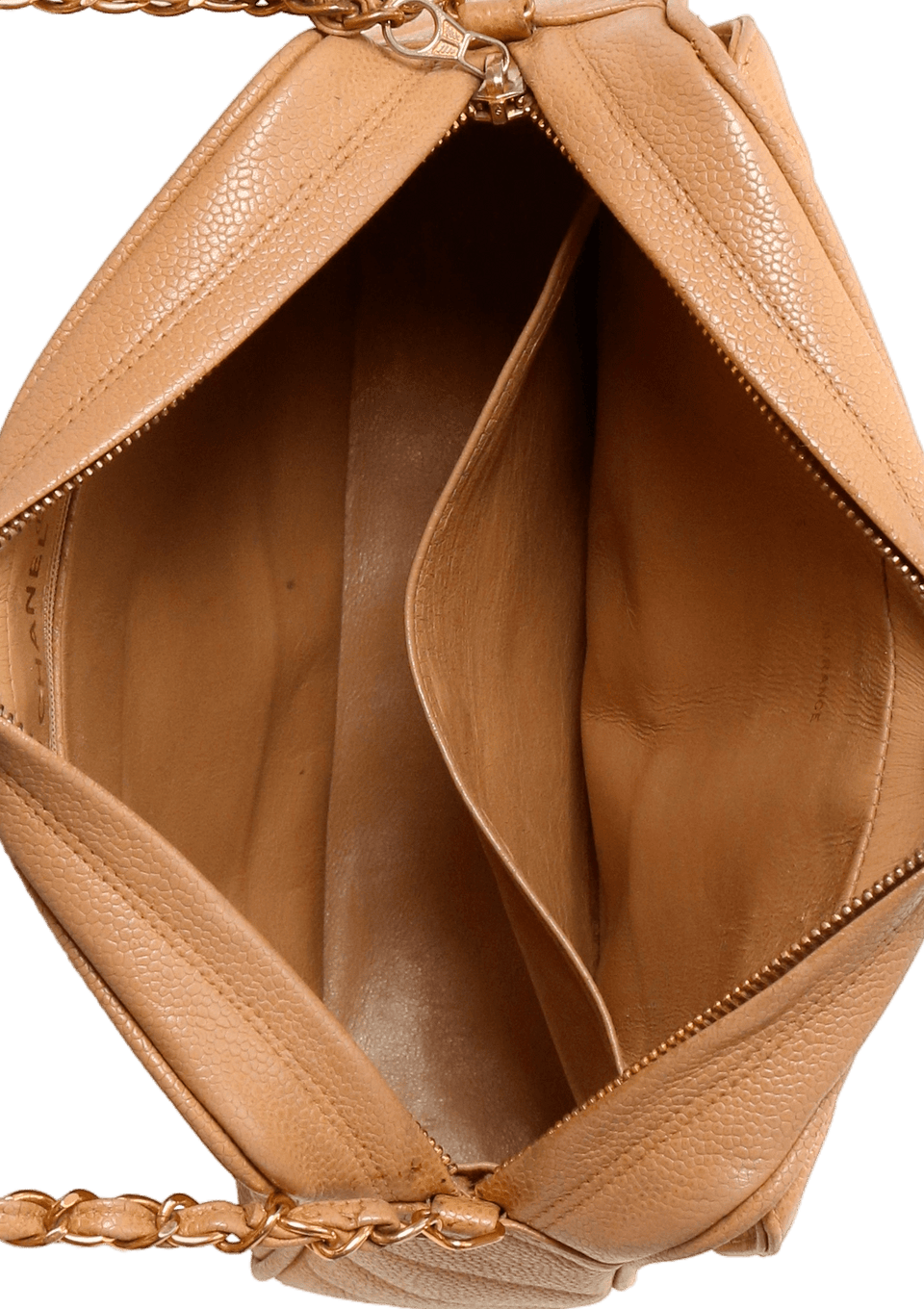 VINTAGE CHEVRON CAMERA BAG