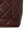 VINTAGE MEDALLION QUILTED LAMBSKIN TOTE