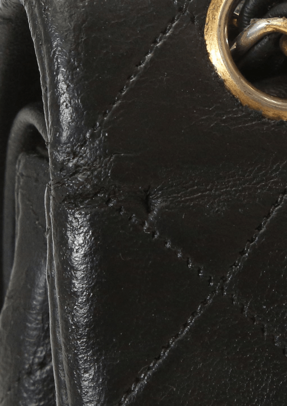 VINTAGE SMALL CLASSIC DOUBLE FLAP LAMBSKIN