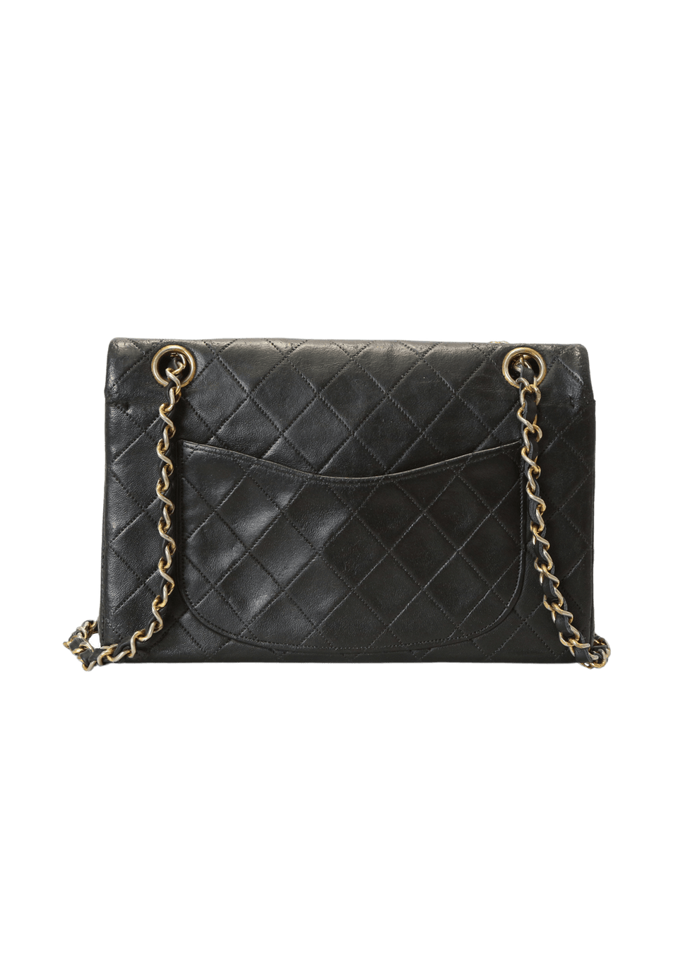 VINTAGE SMALL CLASSIC DOUBLE FLAP LAMBSKIN
