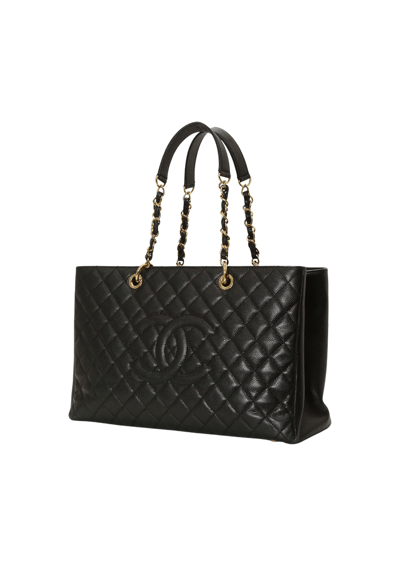 XL GRAND SHOPPING TOTE CAVIAR