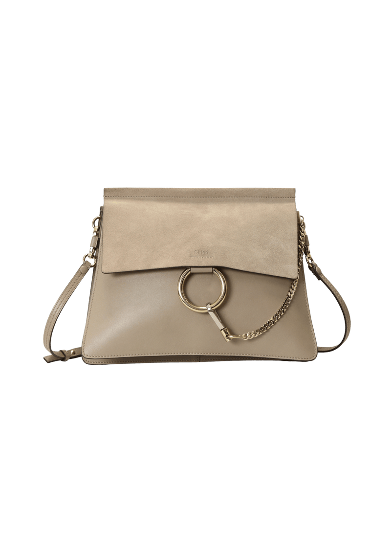 Bolsa Chloé Medium Faye Bag Cinza Original – Gringa