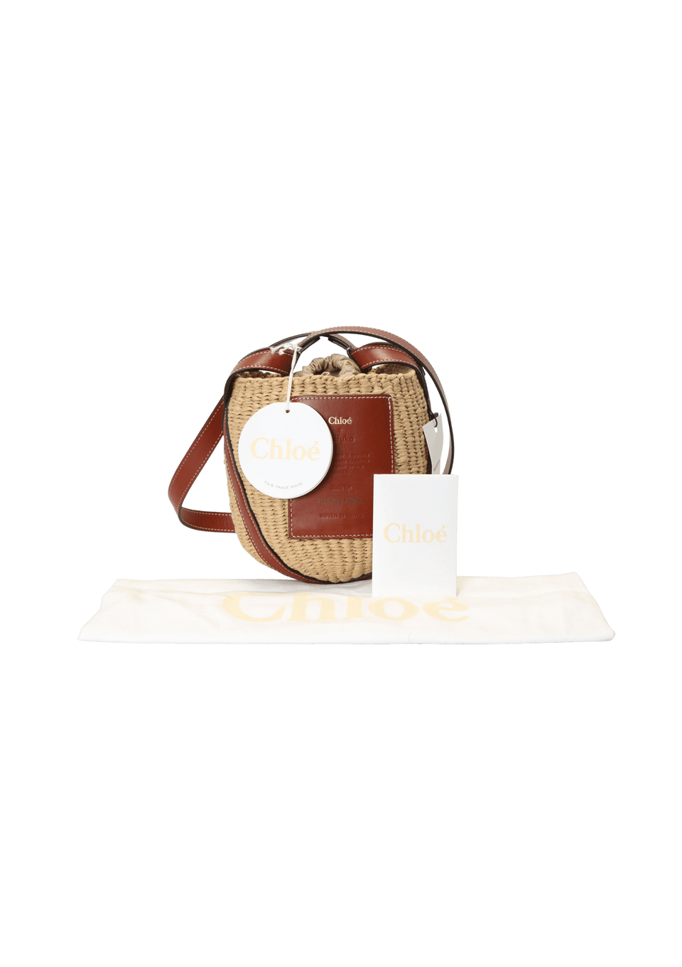 Bolsa Chloé X Mifuko Small Bucket Bag Bege Original – Gringa