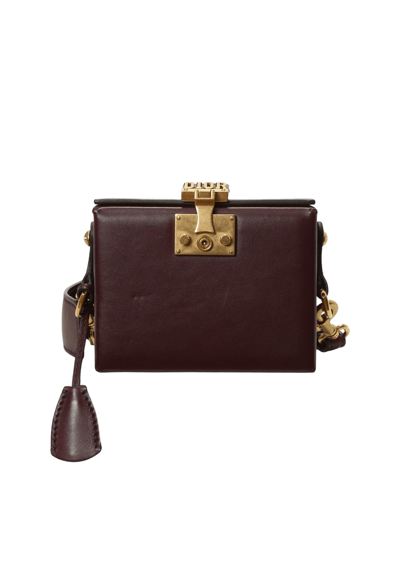 DIORADDICT SMALL LOCKBOX BAG