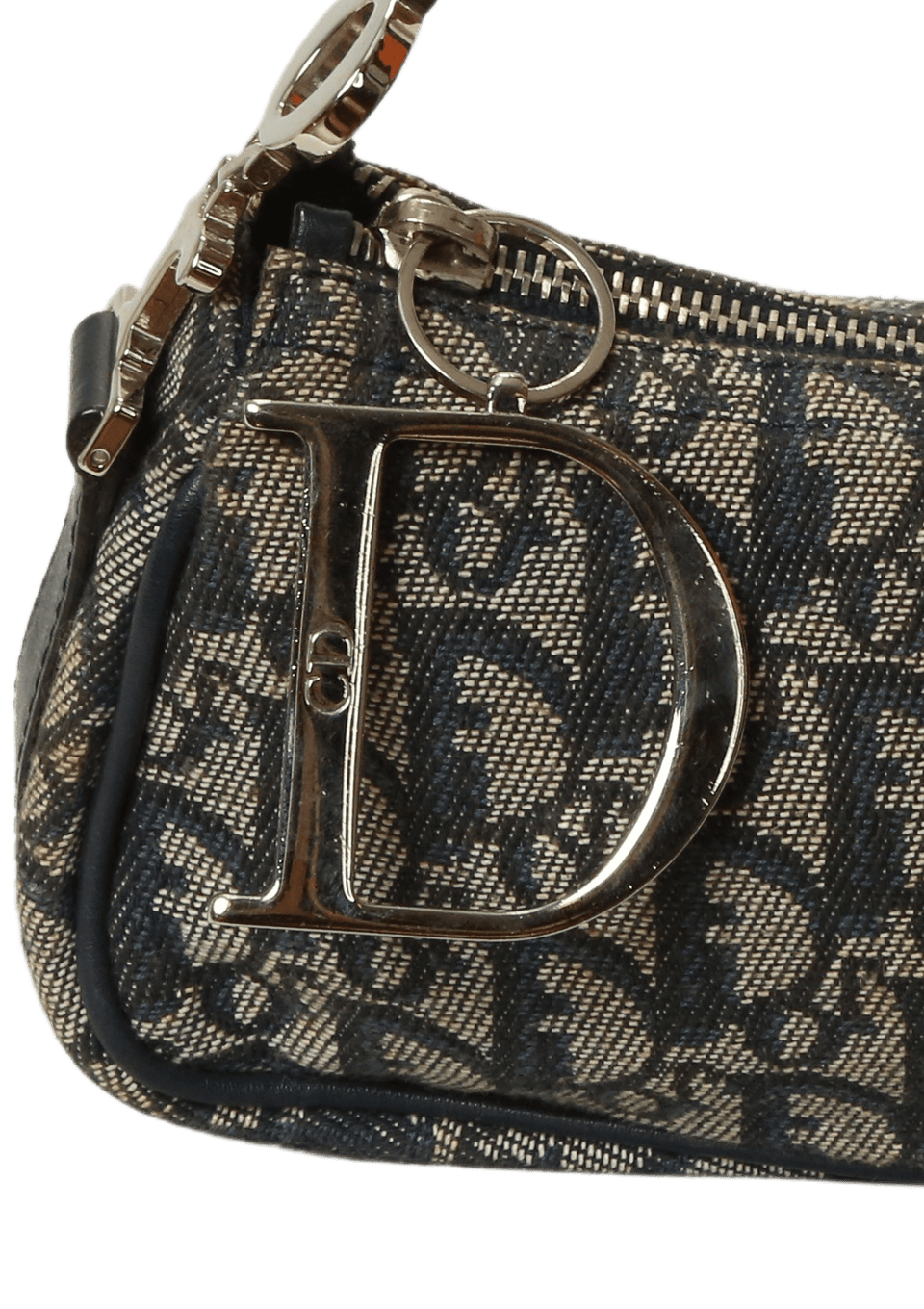 Bolsa Christian Dior Diorissimo Charm Pochette Azul Original – Gringa