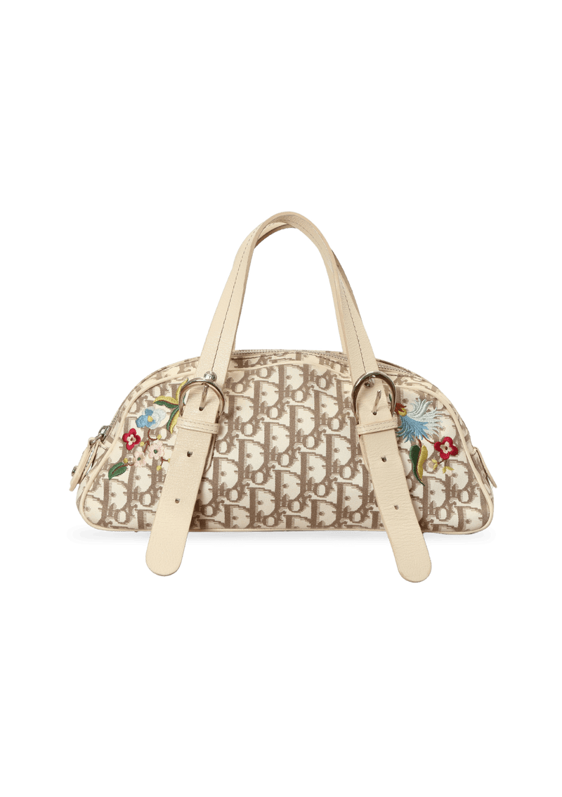 DIORISSIMO FLOWERS BOWLER BAG