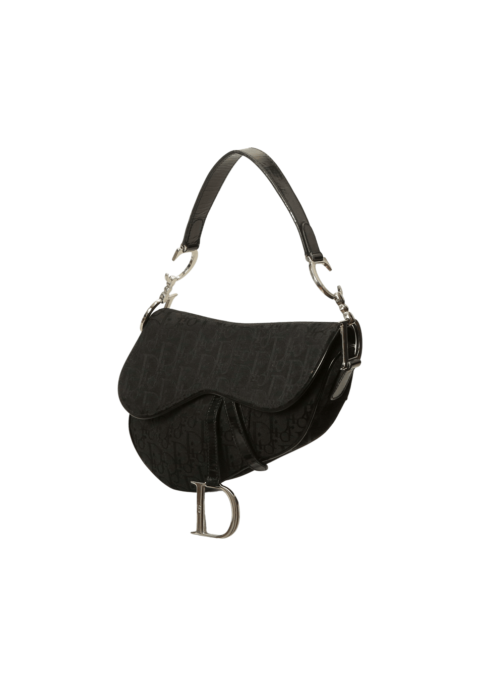 Bolsa Christian Dior Diorissimo Saddle Bag Preto Original – Gringa
