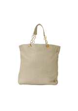 LARGE WOVEN TOTE