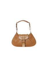 LEATHER BAGUETTE BAG