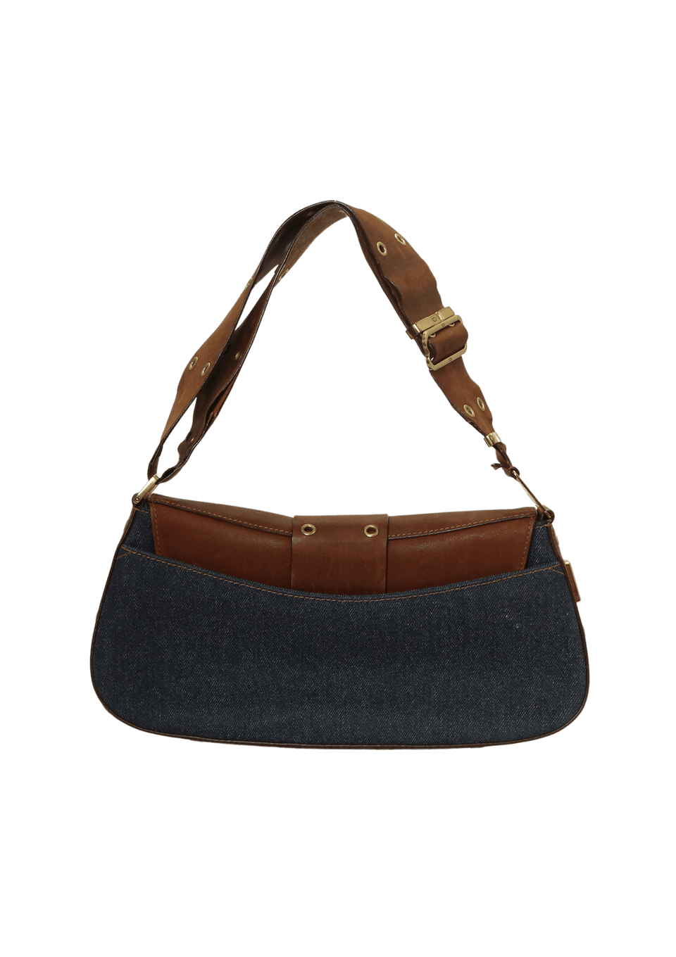 Bolsa Christian Dior Leather Columbus Bag Azul Original – Gringa