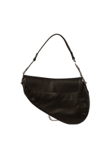 LEATHER SADDLE BAG