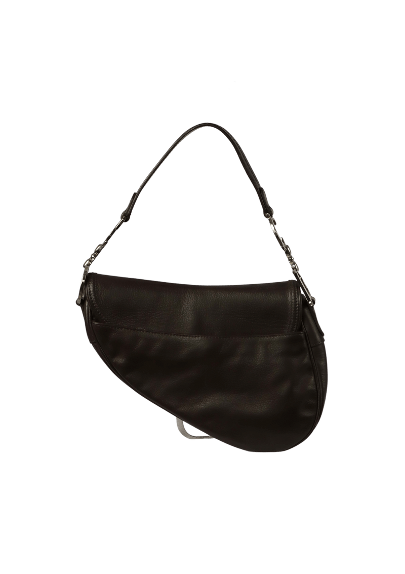 LEATHER SADDLE BAG