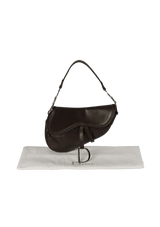 LEATHER SADDLE BAG