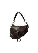 LEATHER SADDLE BAG