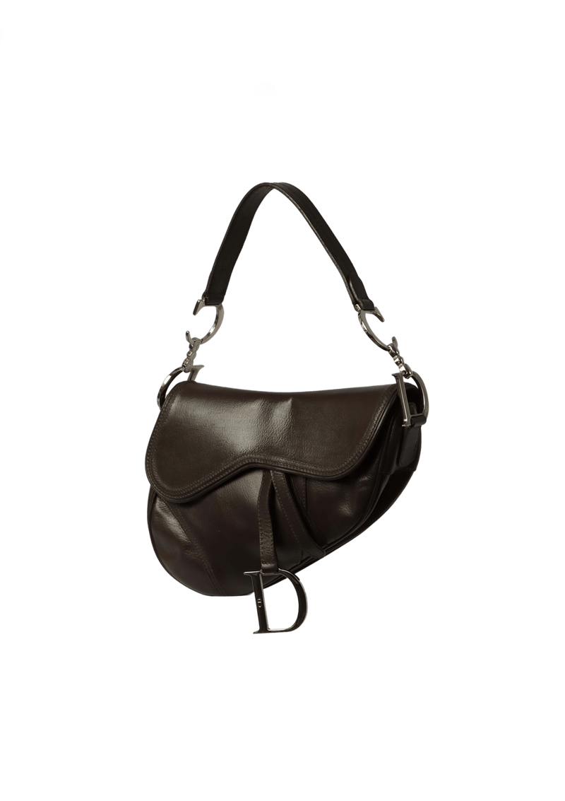 LEATHER SADDLE BAG