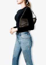 LEATHER SADDLE BAG