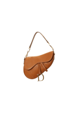 LEATHER SADDLE BAG