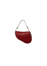 LEATHER SADDLE BAG