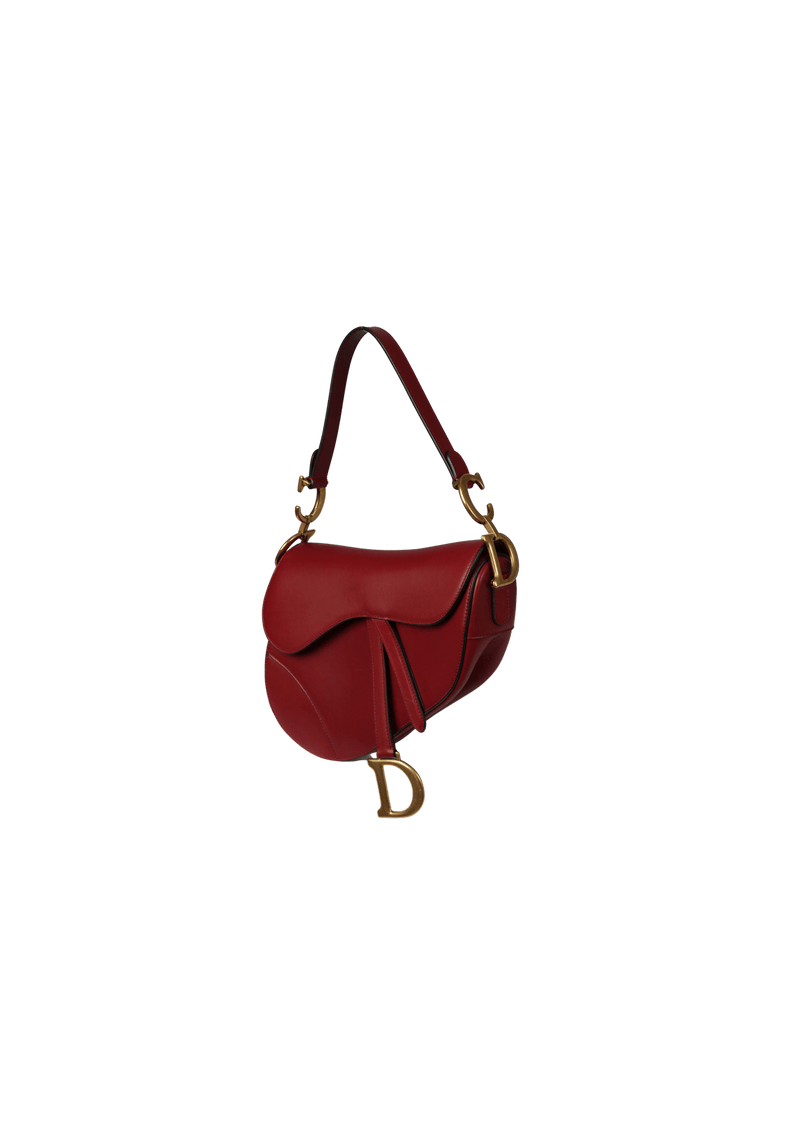 LEATHER SADDLE BAG