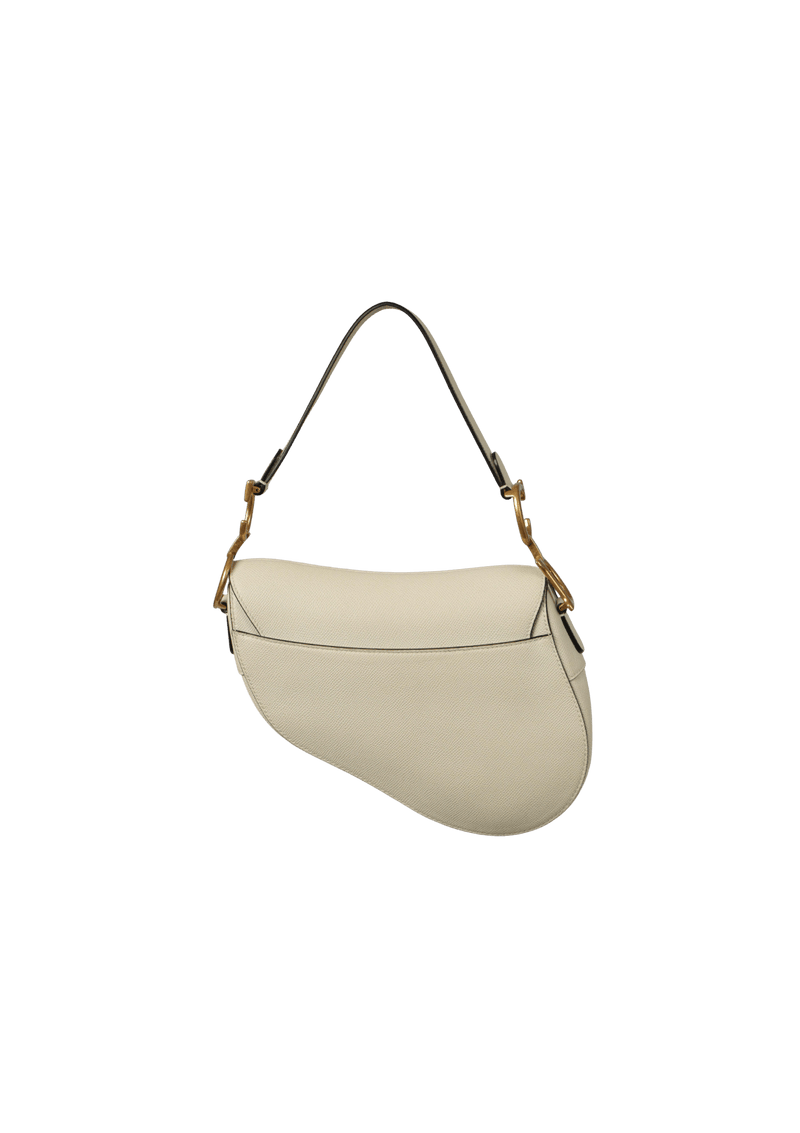 LEATHER SADDLE BAG + STRAP