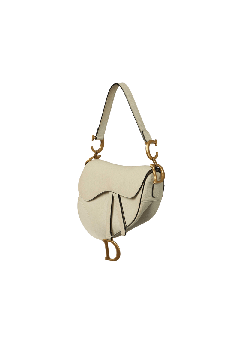 LEATHER SADDLE BAG + STRAP