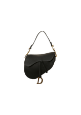 LEATHER SADDLE BAG + STRAP