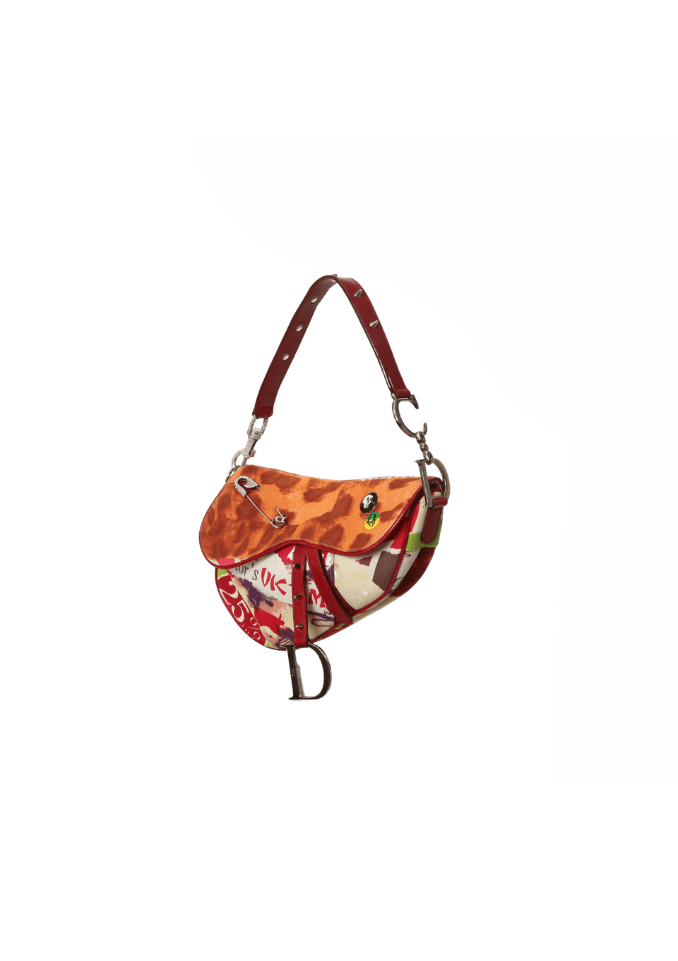 Bolsa Christian Dior Limited Edition Victim Crystal Saddle