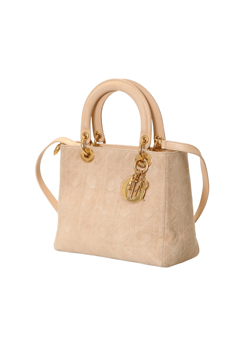 SUEDE LADY DIOR MEDIUM