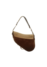 PONY HAIR SADDLE BAG