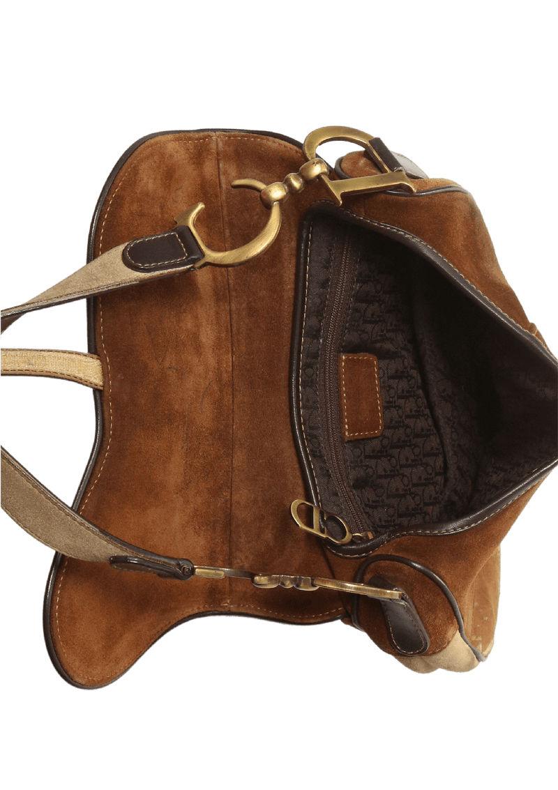 PONY HAIR SADDLE BAG