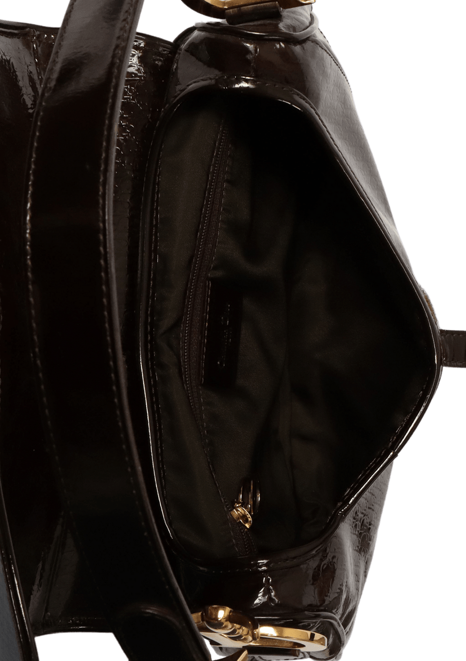 Bolsa Christian Dior Vintage Diorissimo Double Saddle Bag Marrom