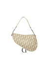 VINTAGE OBLIQUE FLORAL SADDLE BAG