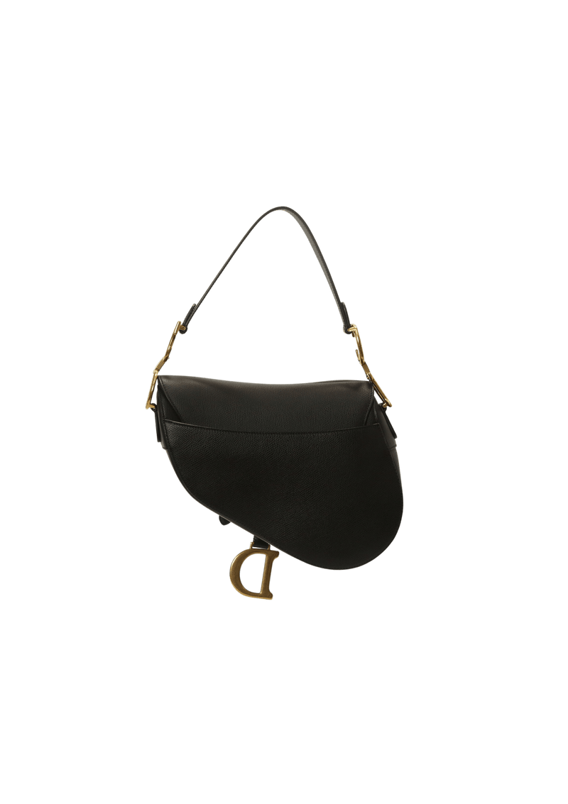 LEATHER SADDLE BAG + STRAP