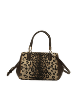 ANIMAL PRINT HANDLE BAG