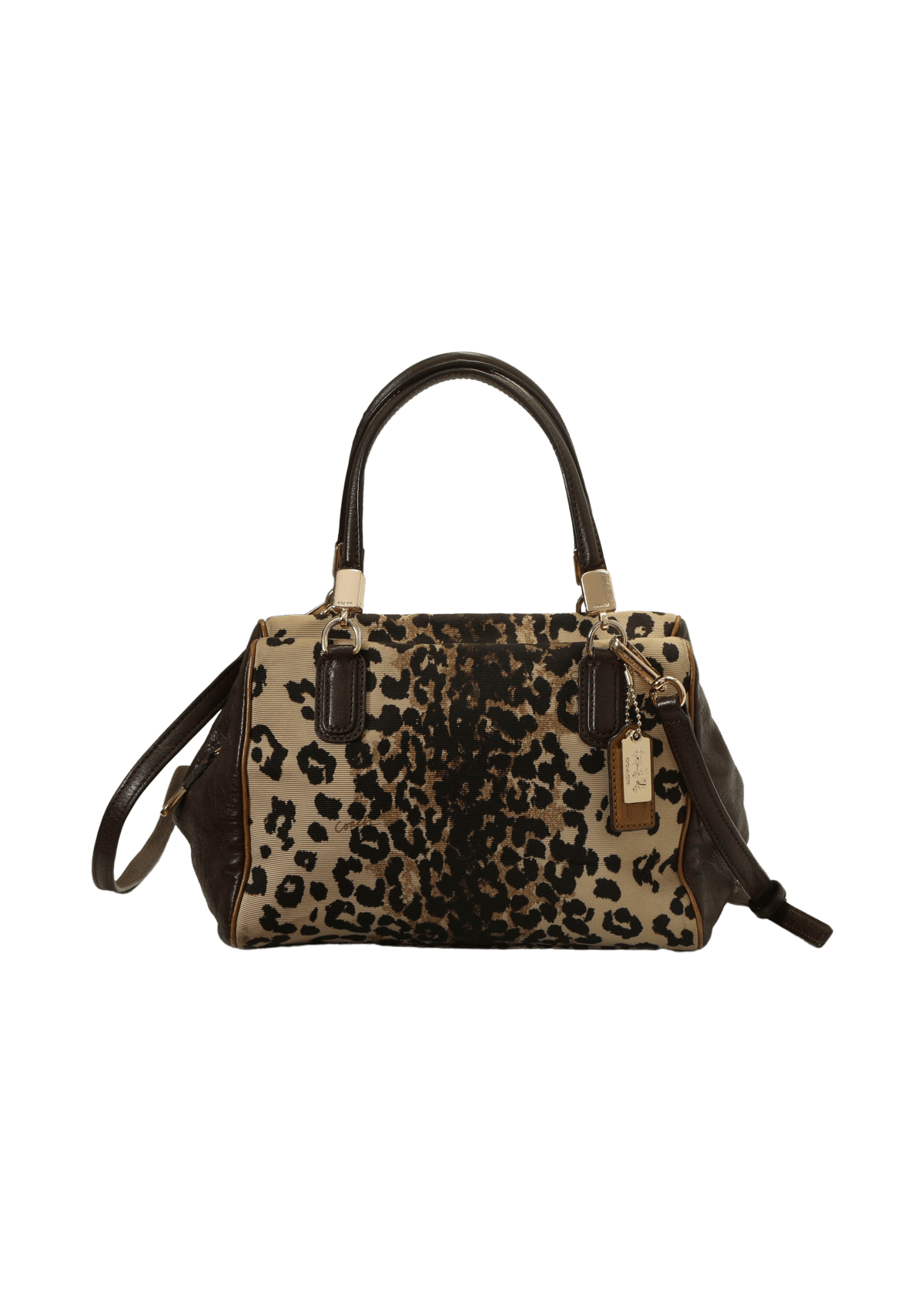 Bolsa coach animal print sale