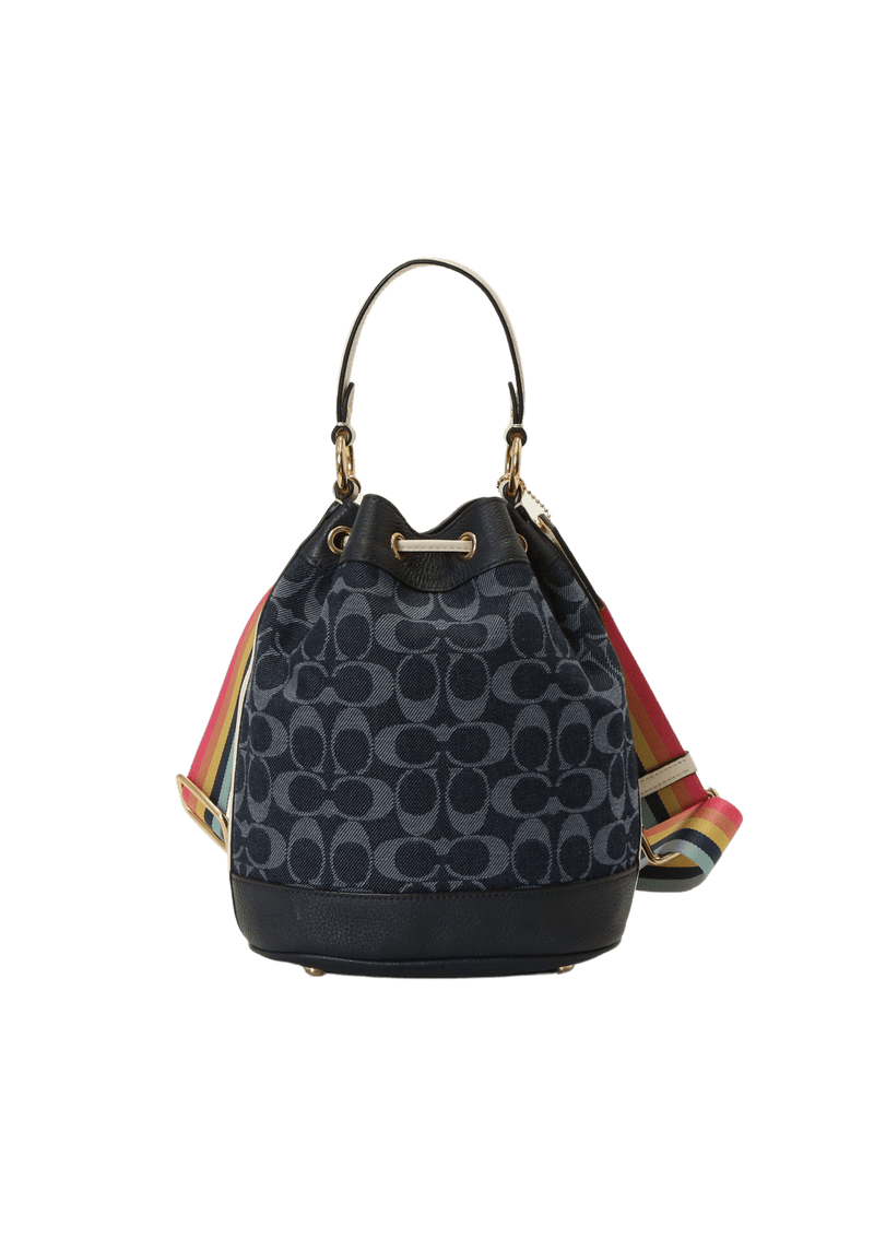 DEMPSEY DRAWSTRING BUCKET BAG