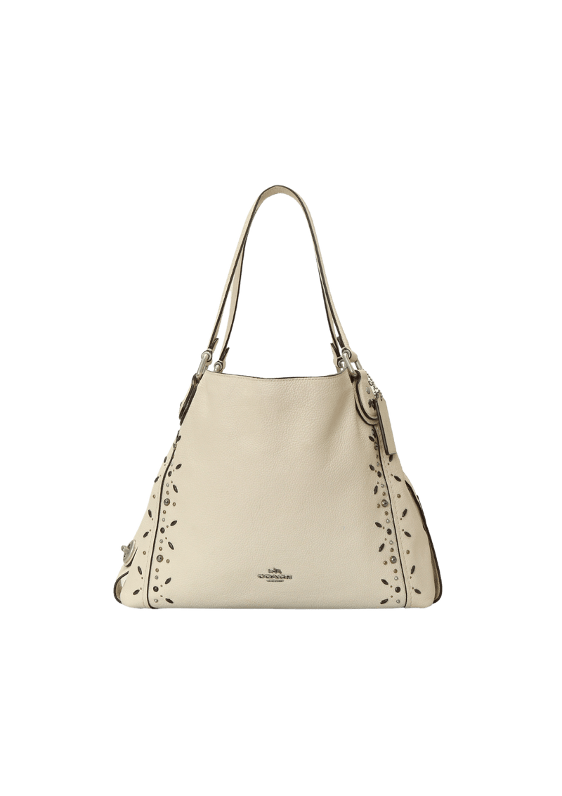 EDIE 31 W/ PRAIRIE RIVETS SHOULDER BAG