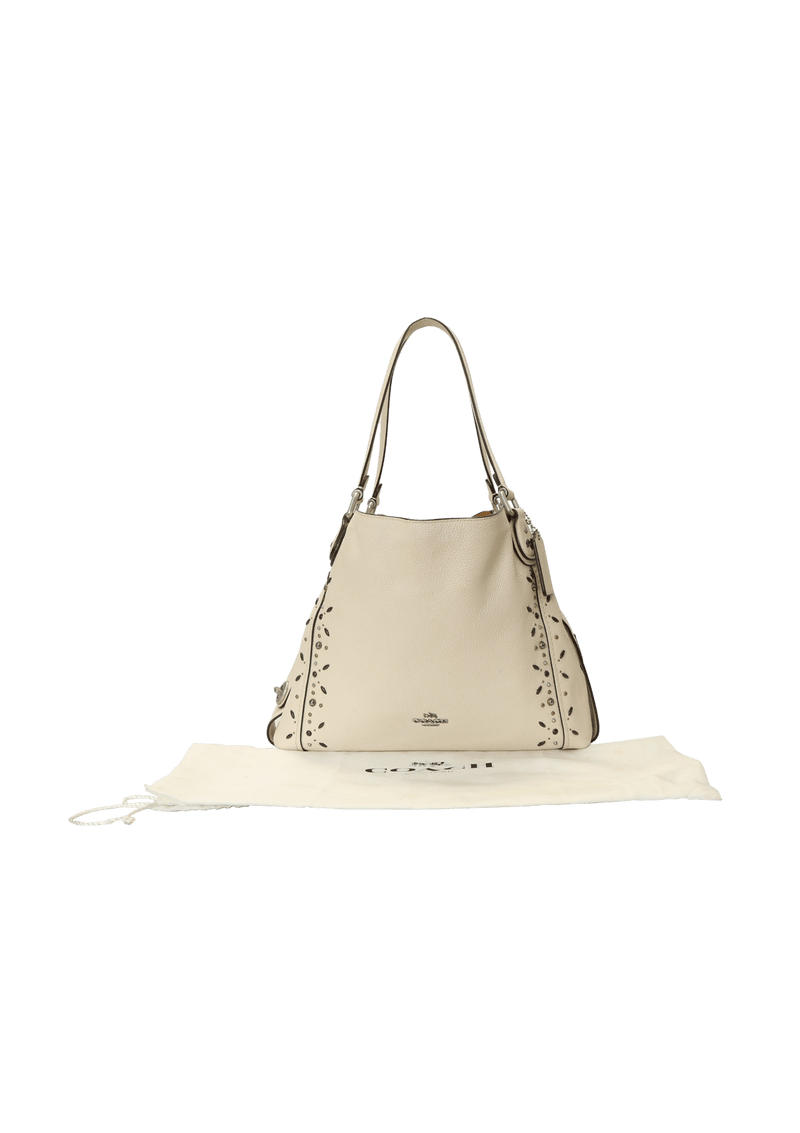 EDIE 31 W/ PRAIRIE RIVETS SHOULDER BAG