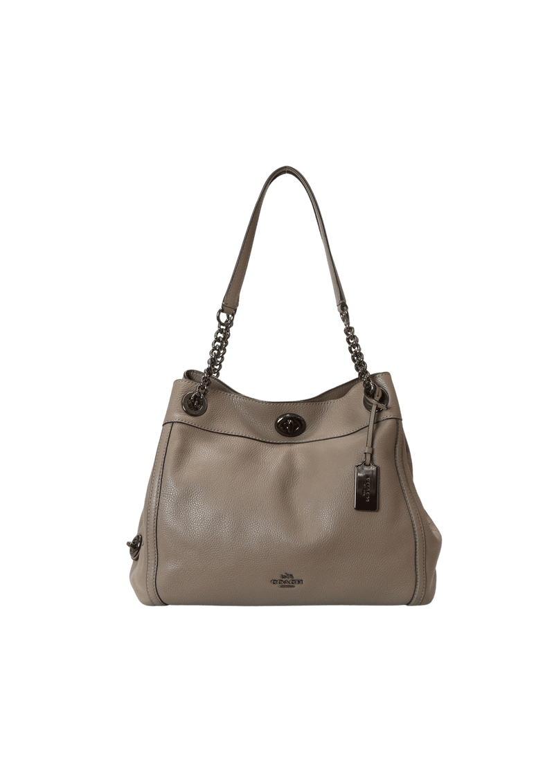 Coach edie 2025 turnlock bag