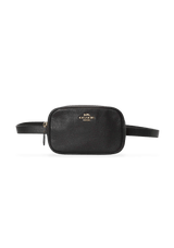 GRAINED LEATHER CROSSBODY