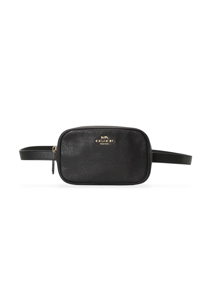 GRAINED LEATHER CROSSBODY