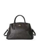 GRAINED LEATHER SATCHEL