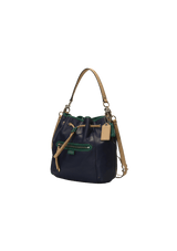 LEATHER BUCKET BAG