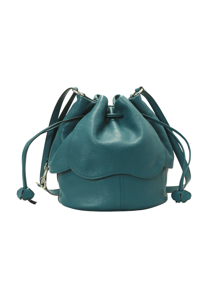 LEATHER BUCKET BAG