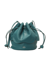 LEATHER BUCKET BAG