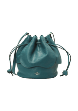 LEATHER BUCKET BAG